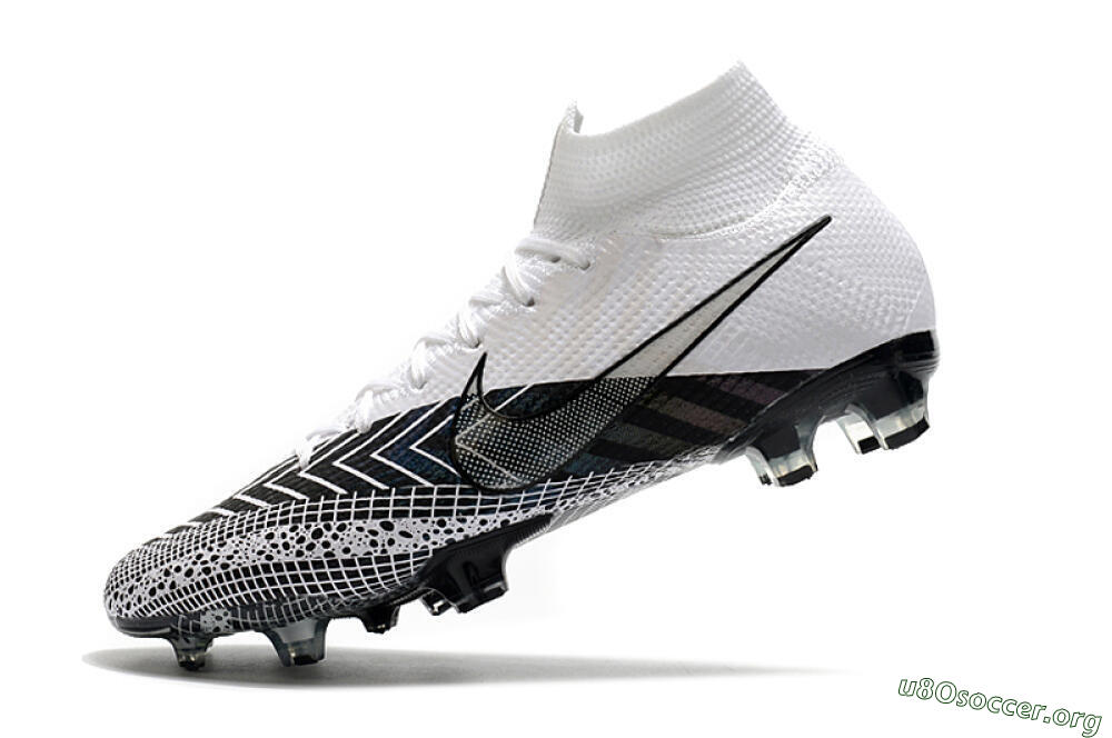 Nike Mercurial Superfly 7 Elite FG Football Boots - Black/White/Blue 8