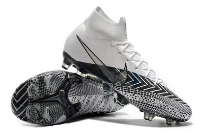 Nike Mercurial Superfly 7 Elite FG Football Boots - Black/White/Blue