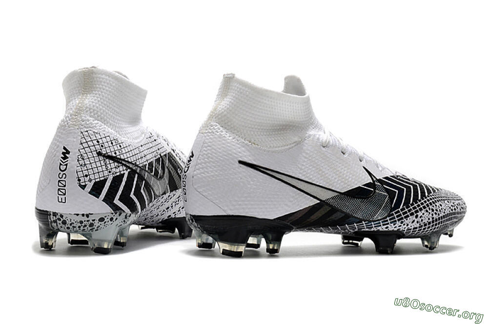 Nike Mercurial Superfly 7 Elite FG Football Boots - Black/White/Blue 9