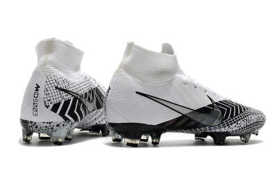 Nike Mercurial Superfly 7 Elite FG Football Boots - Black/White/Blue