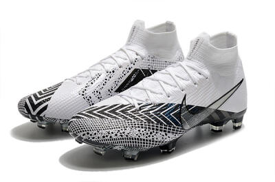 Nike Mercurial Superfly 7 Elite FG Football Boots - Black/White/Blue