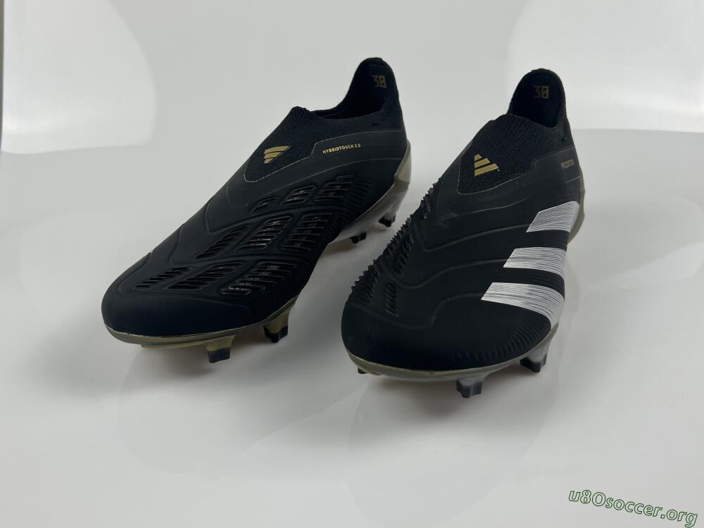 Adidas Predator Accuracy+ FG Football Boots - Black/White/Gold