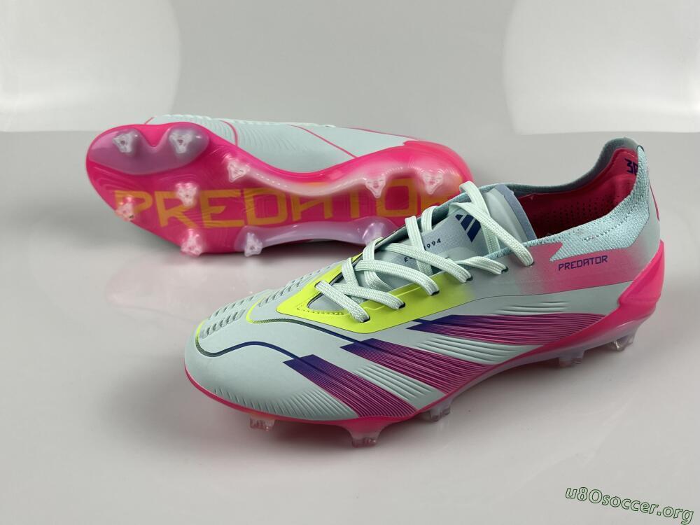 Adidas Predator Elite 24 FG Football Boots - Jade/Purple/Pink