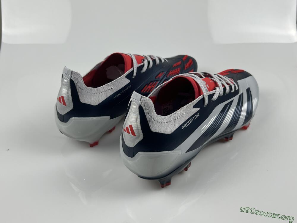 Adidas Predator Accuracy Elite FG Football Boots - Silver/Blue/Red