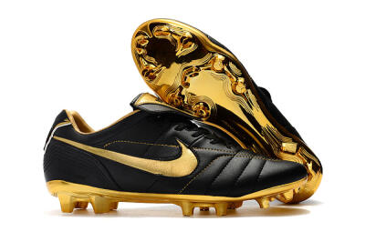 Nike Tiempo Legend 7 Elite R10 FG Football Boots - Black/Gold