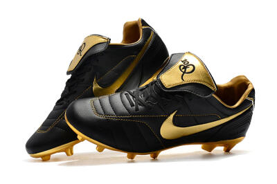 Nike Tiempo Legend 7 Elite R10 FG Football Boots - Black/Gold