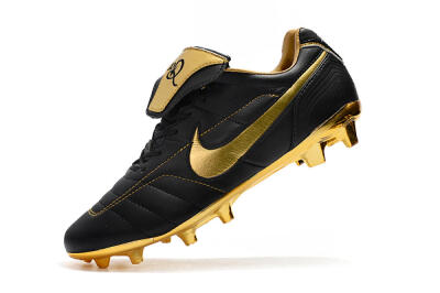 Nike Tiempo Legend 7 Elite R10 FG Football Boots - Black/Gold