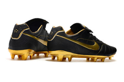 Nike Tiempo Legend 7 Elite R10 FG Football Boots - Black/Gold