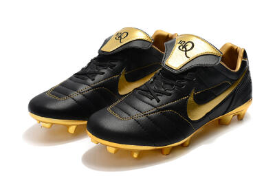 Nike Tiempo Legend 7 Elite R10 FG Football Boots - Black/Gold