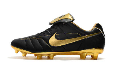 Nike Tiempo Legend 7 Elite R10 FG Football Boots - Black/Gold