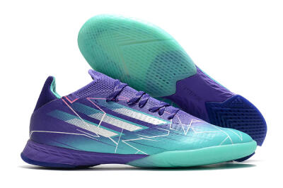 Adidas X Speedflow.1 IC Football Shoes - Jade/Purple/White
