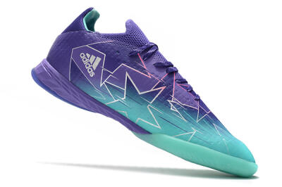 Adidas X Speedflow.1 IC Football Shoes - Jade/Purple/White