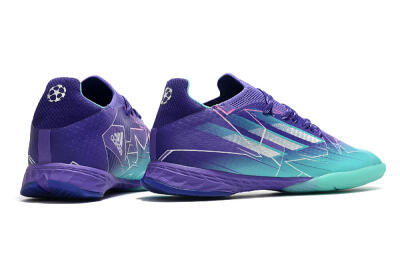 Adidas X Speedflow.1 IC Football Shoes - Jade/Purple/White