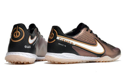 Nike React Tiempo Legend 9 Pro TF Football Shoes - Gold/White/Black