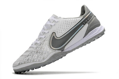 Nike React Tiempo Legend 9 Pro TF Football Shoes - Grey/White