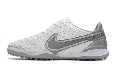 Nike React Tiempo Legend 9 Pro TF Football Shoes - Grey/White