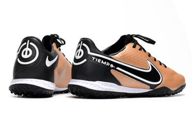 Nike React Tiempo Legend 9 Pro TF Football Shoes - Gold/White/Black