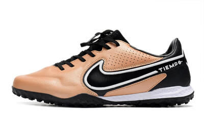 Nike React Tiempo Legend 9 Pro TF Football Shoes - Gold/White/Black