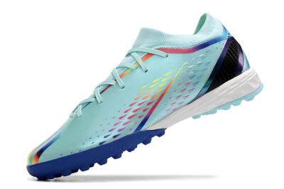 Adidas X Speedportal.3 TF Football Shoes - Jade/Red/Yellow/Blue