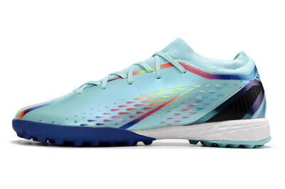 Adidas X Speedportal.3 TF Football Shoes - Jade/Red/Yellow/Blue