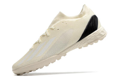 Adidas X Speedportal.3 TF Football Shoes - Beige/White/Black