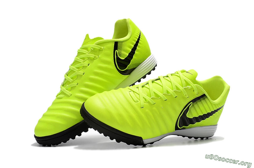 Nike Tiempox Ligera IV TF Football Shoes - Yellow/Black/White 6