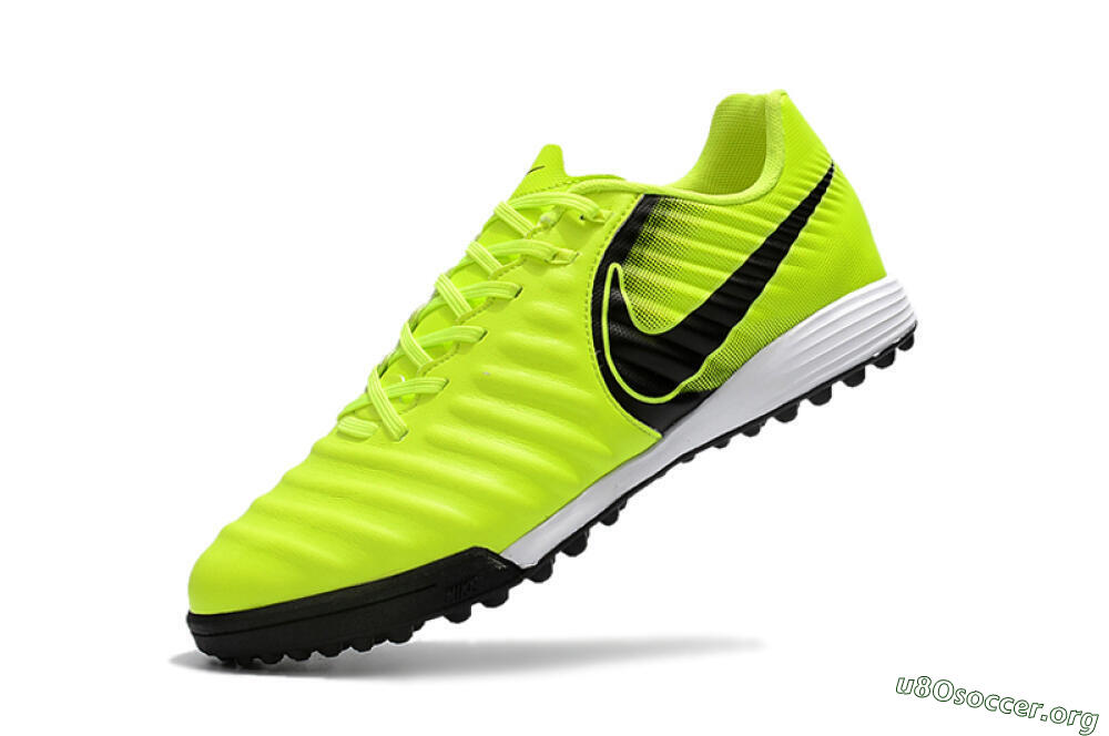 Nike Tiempox Ligera IV TF Football Shoes - Yellow/Black/White 8