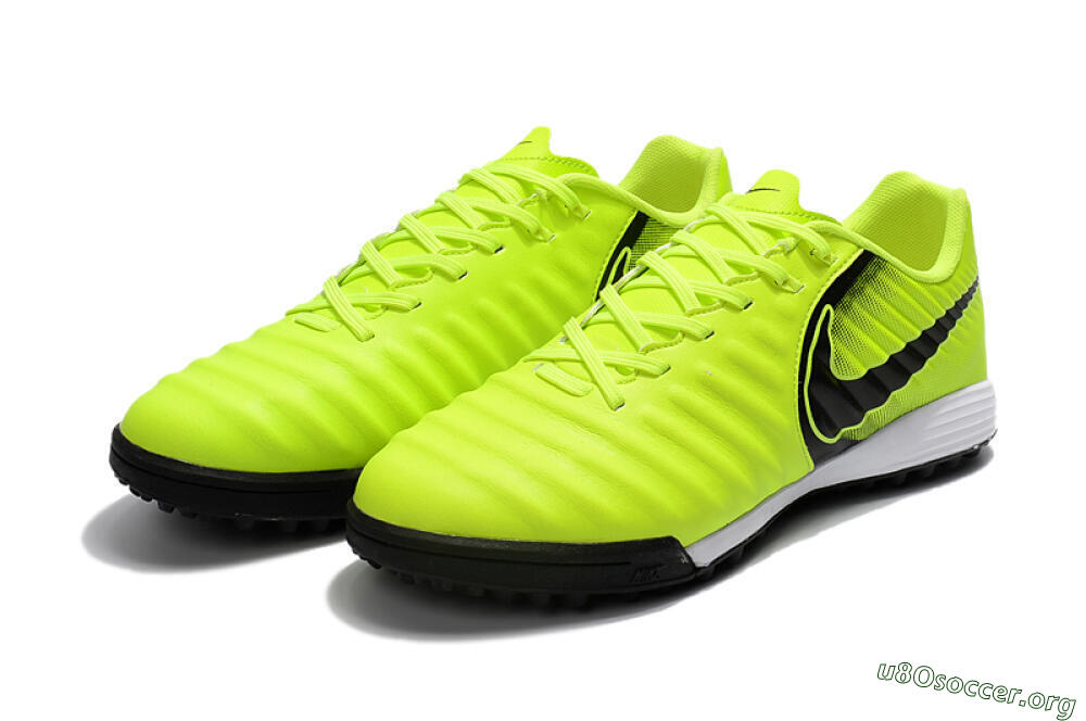 Nike Tiempox Ligera IV TF Football Shoes - Yellow/Black/White 5