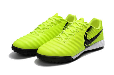Nike Tiempox Ligera IV TF Football Shoes - Yellow/Black/White