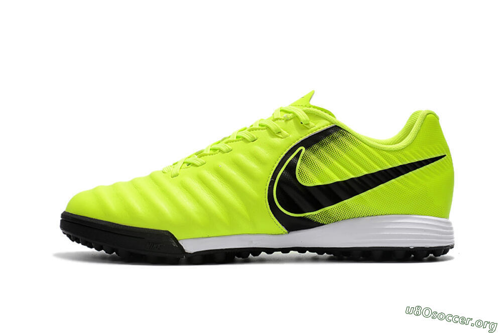 Nike Tiempox Ligera IV TF Football Shoes - Yellow/Black/White 3