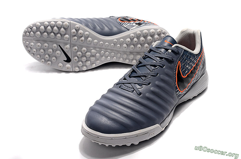 Nike Tiempox Ligera IV TF Football Shoes - Grey/Red/Black 0