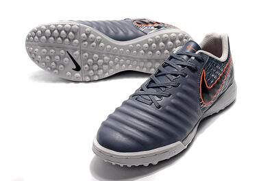 Nike Tiempox Ligera IV TF Football Shoes - Grey/Red/Black