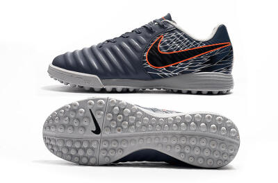 Nike Tiempox Ligera IV TF Football Shoes - Grey/Red/Black