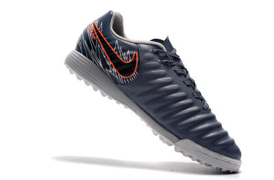 Nike Tiempox Ligera IV TF Football Shoes - Grey/Red/Black