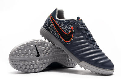 Nike Tiempox Ligera IV TF Football Shoes - Grey/Red/Black
