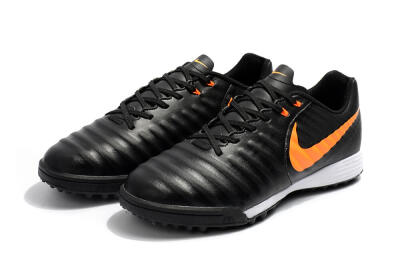 Nike Tiempox Ligera IV TF Football Shoes - Black/Orange/White