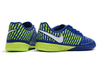 Nike Lunar Gato 2 IC Football Shoes - Blue/Yellow/White