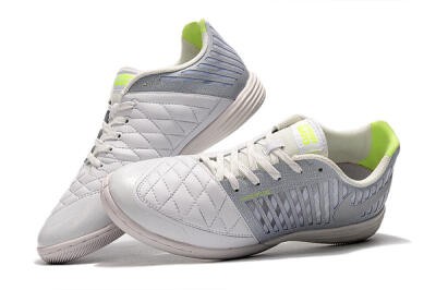 Nike Lunar Gato 2 IC Football Shoes - White/Grey/Silver