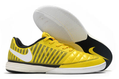Nike Lunar Gato 2 IC Football Shoes - Yellow/Black/White