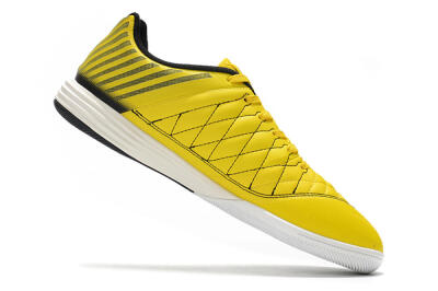 Nike Lunar Gato 2 IC Football Shoes - Yellow/Black/White