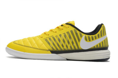 Nike Lunar Gato 2 IC Football Shoes - Yellow/Black/White