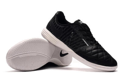 Nike Lunar Gato 2 IC Football Shoes - Black/Silver/White
