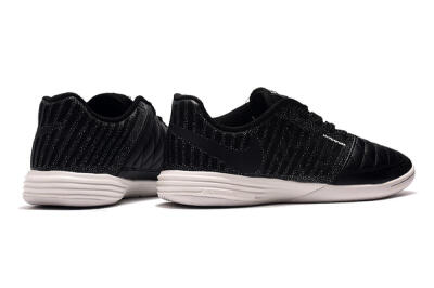 Nike Lunar Gato 2 IC Football Shoes - Black/Silver/White