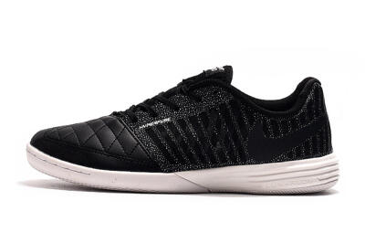 Nike Lunar Gato 2 IC Football Shoes - Black/Silver/White