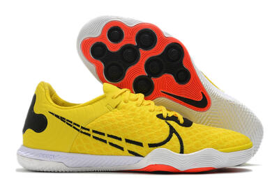 Nike React Gato IC Football Shoes - Yellow/Black/White