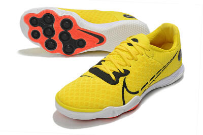 Nike React Gato IC Football Shoes - Yellow/Black/White