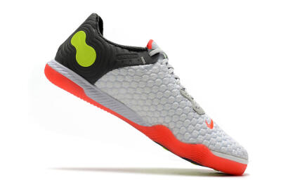 Nike React Gato IC Football Shoes - White/Red/Yellow/Grey