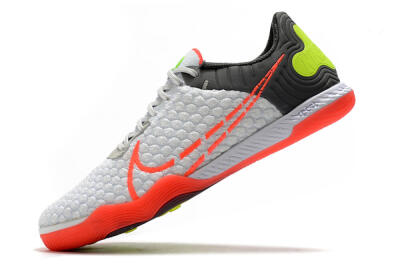 Nike React Gato IC Football Shoes - White/Red/Yellow/Grey