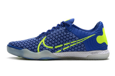 Nike React Gato IC Football Shoes - Blue/Yellow/White