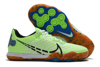Nike React Gato IC Football Shoes - Green/White/Black